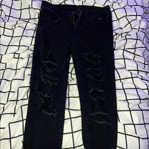 Black ripped Jeans